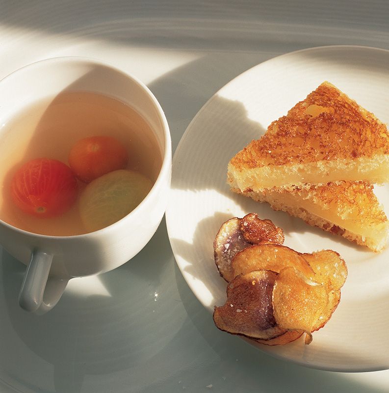 “Soup and Sandwich” from The French Laundry Cookbook by Thomas Keller