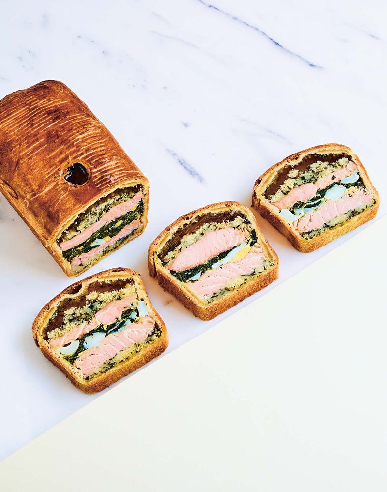Coulibiac-Style Pâté en Croûte from French Charcuterie at Home ...