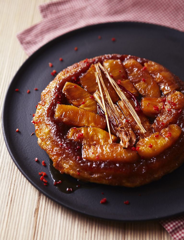Pineapple, Chilli & Lemongrass Tarte Tatin from French Countryside Cooking by Daniel Galmiche