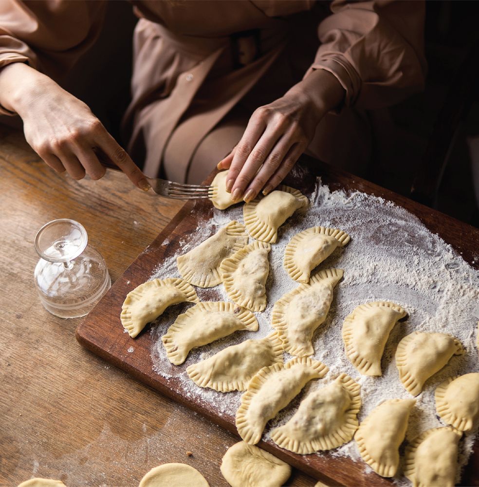 Basic Pierogi Dough from Fresh From Poland: New Vegetarian Cooking from ...