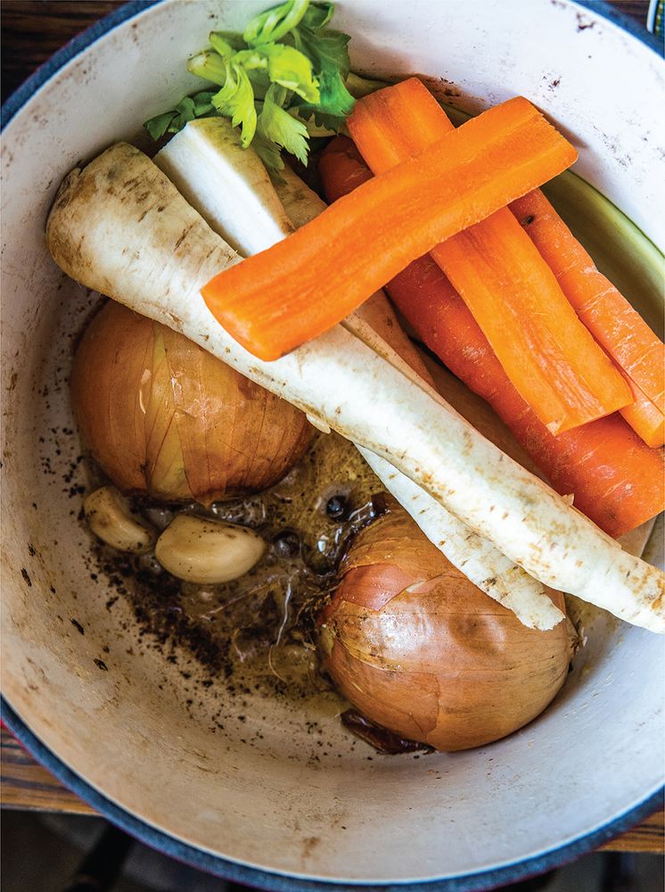 Vegetable Broth from Fresh From Poland New Vegetarian Cooking from the