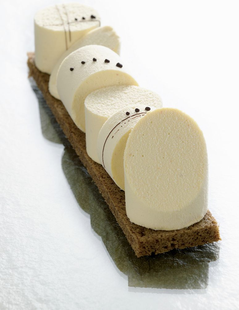 Caramel and Banana Ice Cream Entremet from Frozen Desserts by Francisco Migoya