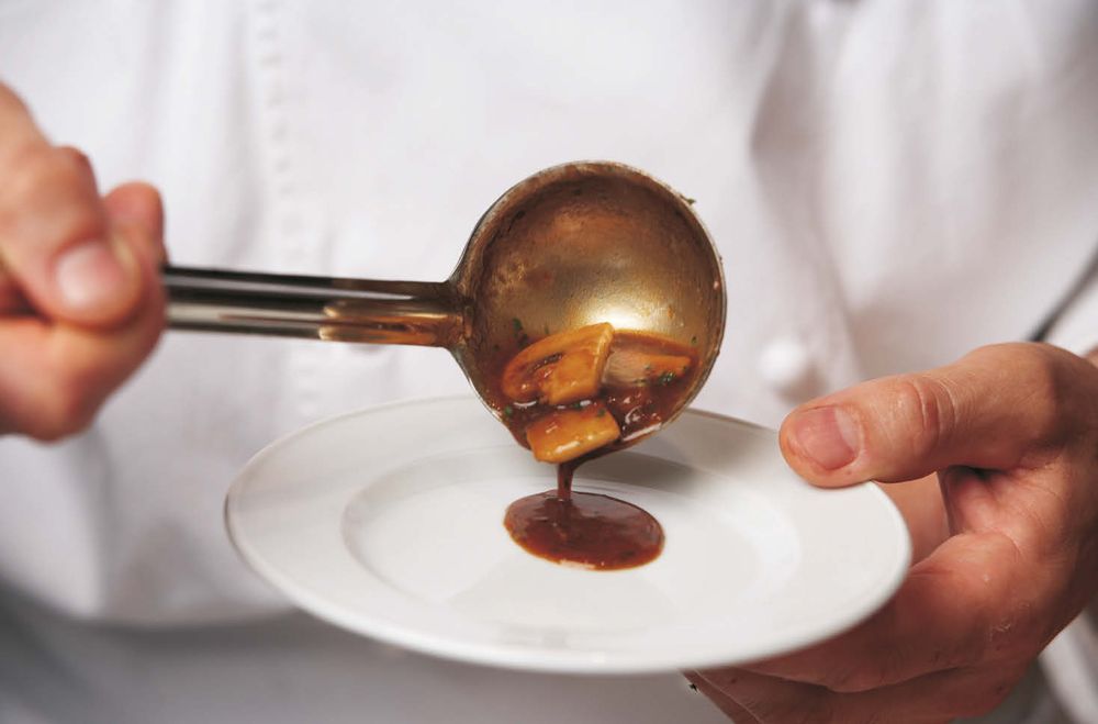 Sauce Chasseur from The Fundamental Techniques of Classic Cuisine by