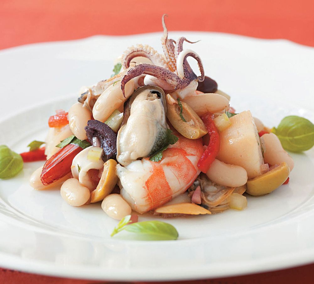 Insalata di Mare from The Fundamental Techniques of Classic Italian Cuisine by Cesare Casella and Stephanie Lyness