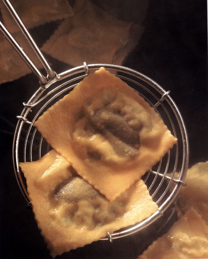 Ravioli of Leeks and Truffles from Keep it Simple by Alastair Little