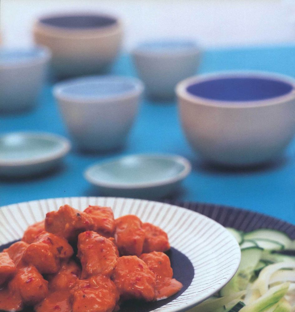 Chicken with Satay Sauce from Ken Hom's Quick Wok by Ken Hom