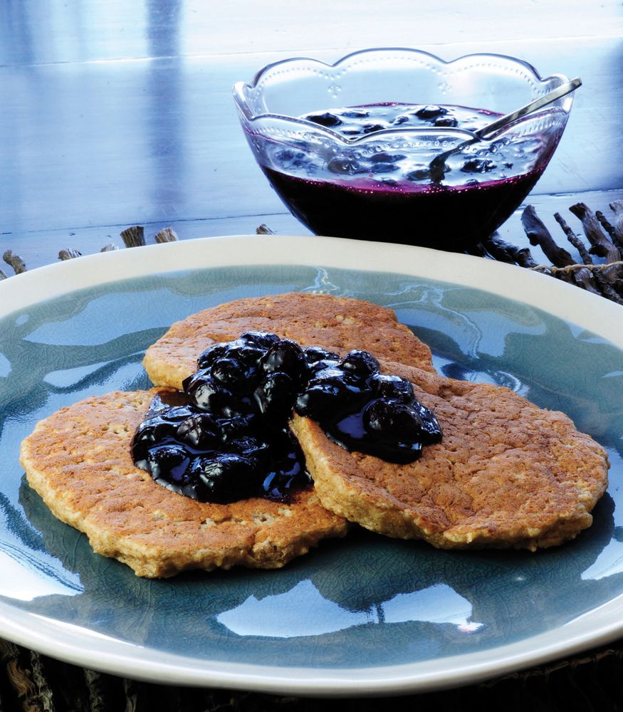 Banana-Walnut Pancakes from The Kick Diabetes Cookbook by Brenda Davis