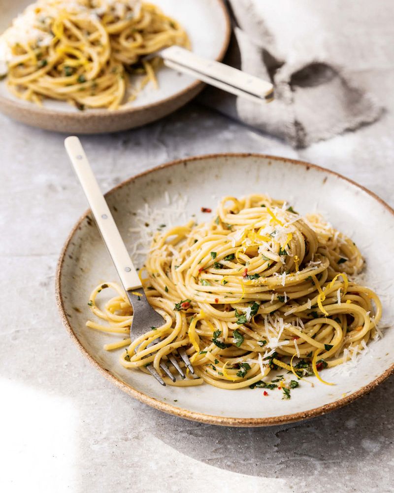 Tuna Spaghetti from The Hog Island Book of Fish & Seafood: Culinary Treasures from Our Waters by Joh