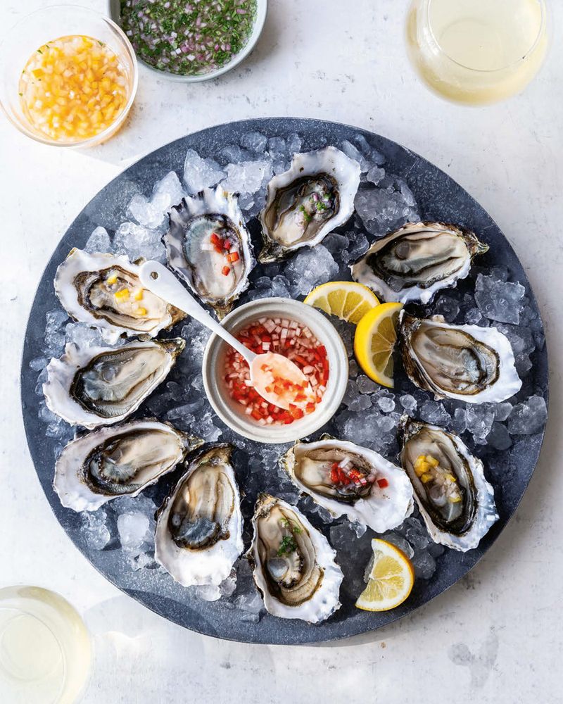 Oysters on the Half Shell from The Hog Island Book of Fish & Seafood ...