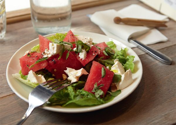 Watermelon &amp; feta from Honey &amp; Co: Food from the Middle East by Sarit Packer and Itamar Srulovich