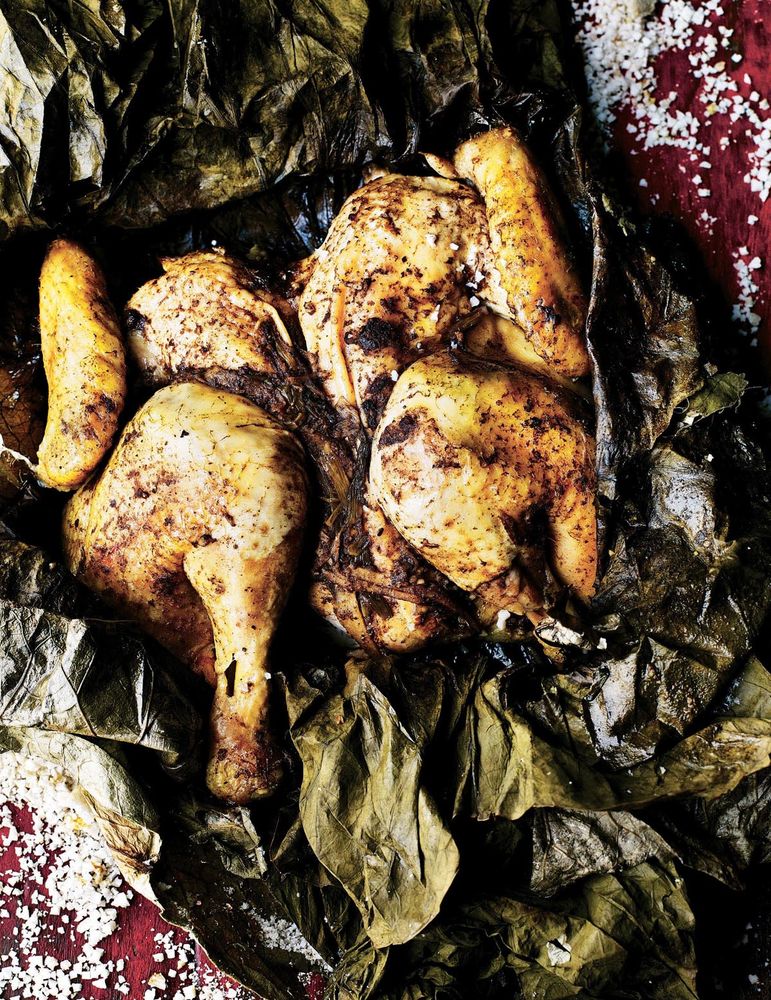 Salt Baked Chicken Yim Guk Gai from Hong Kong Diner Recipes for Baos