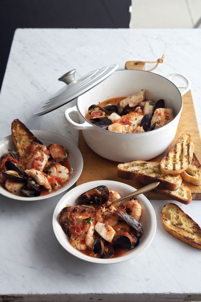 Il Brodetto, My Version from Hazan Family Favorites by Giuliano Hazan