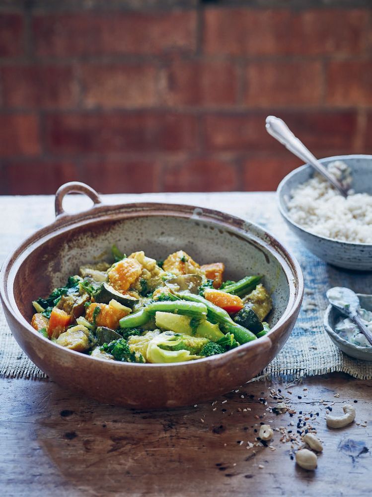 Curry with all the Sides from Happy Vegan Food Fast, Fresh, Simple
