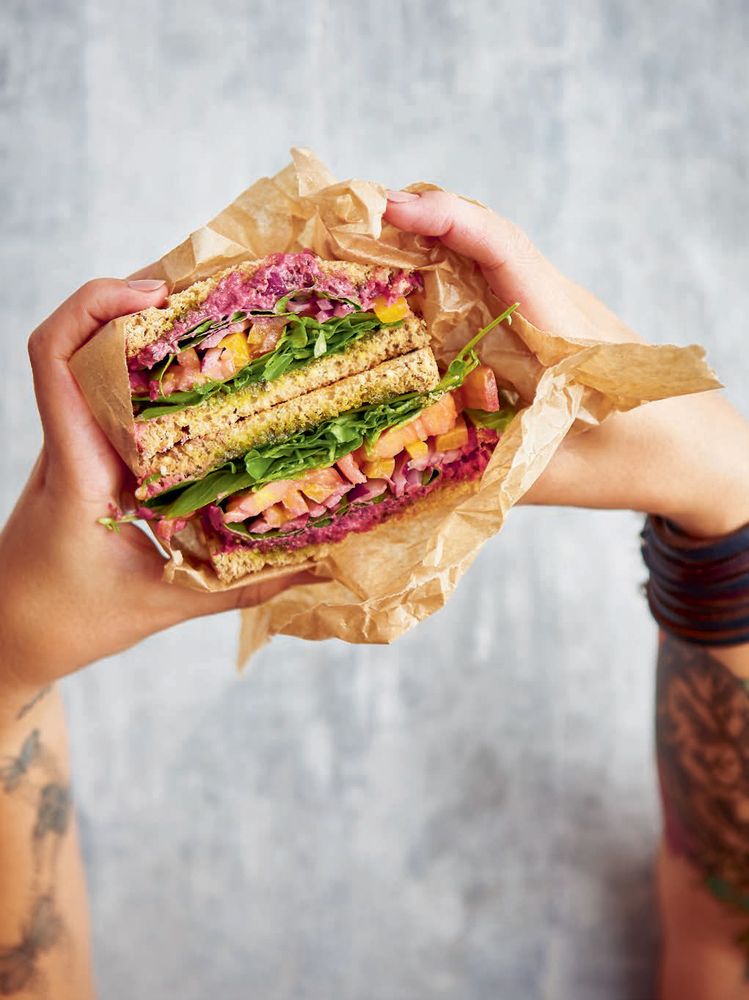Epic Veggie Sandwich from Happy Vegan Food: Fast, Fresh, Simple Vegan ...