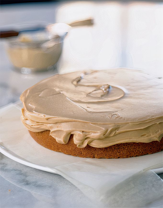 Spice Cake with Peanut Buttercream from Rose's Heavenly Cakes by Rose Levy Beranbaum