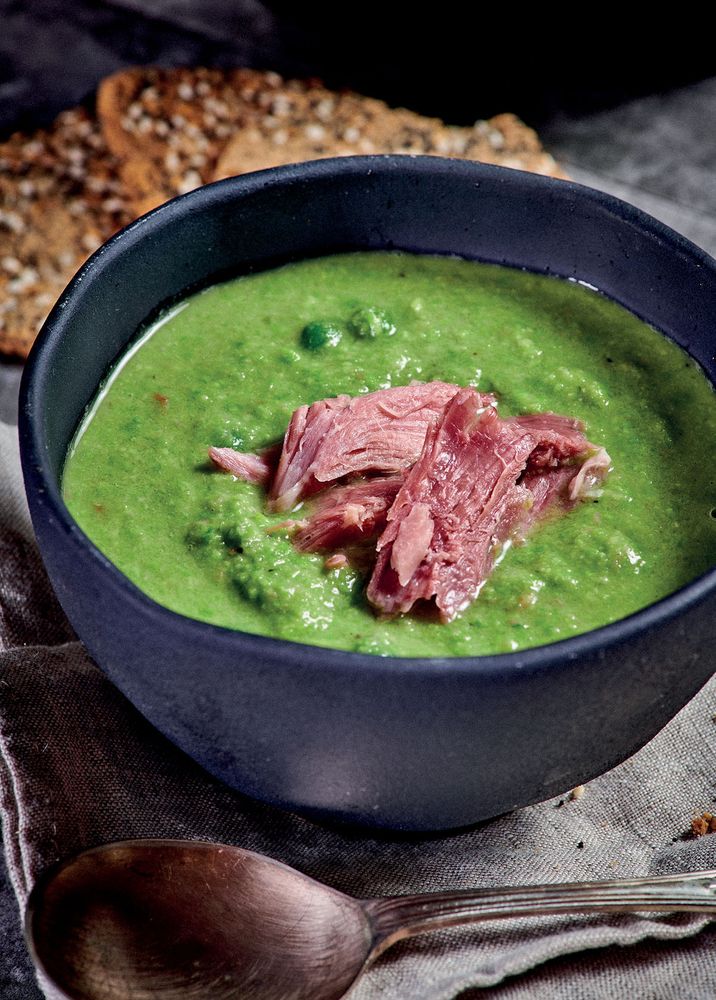 Pea &amp; Ham Soup from The Hebridean Baker: Recipes and Wee Stories from the Scottish Islands by Coinneach MacLeod