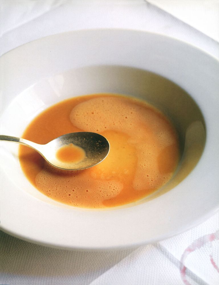 Crayfish Soup with Cider Brandy from Hix Oyster & Chop House by Mark Hix