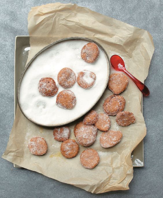 Chestnut Doughnut Holes from The Intolerant Gourmet by Barbara Kafka