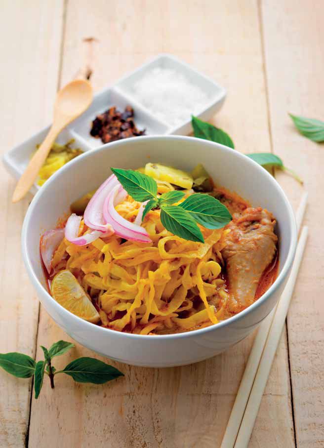 Thai Red Curry Chicken Noodles from Instant Pot Asian Pressure Cooker