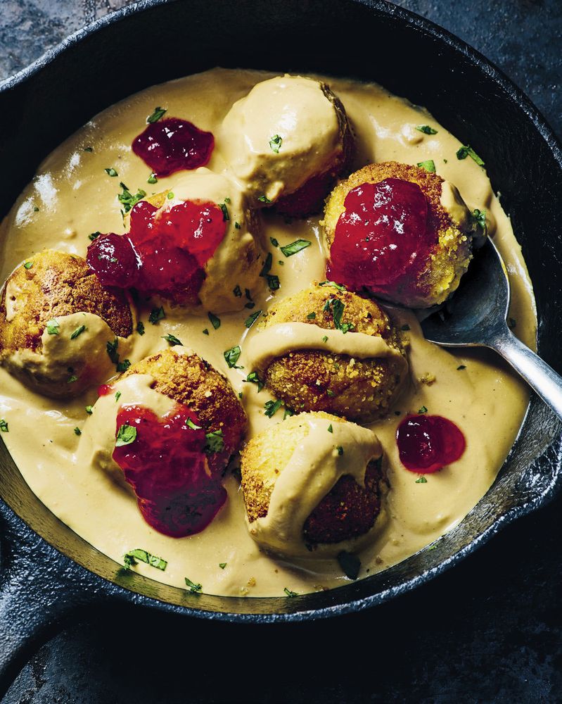 Swedish Tofu Balls from I Can Cook Vegan by Isa Chandra Moskowitz