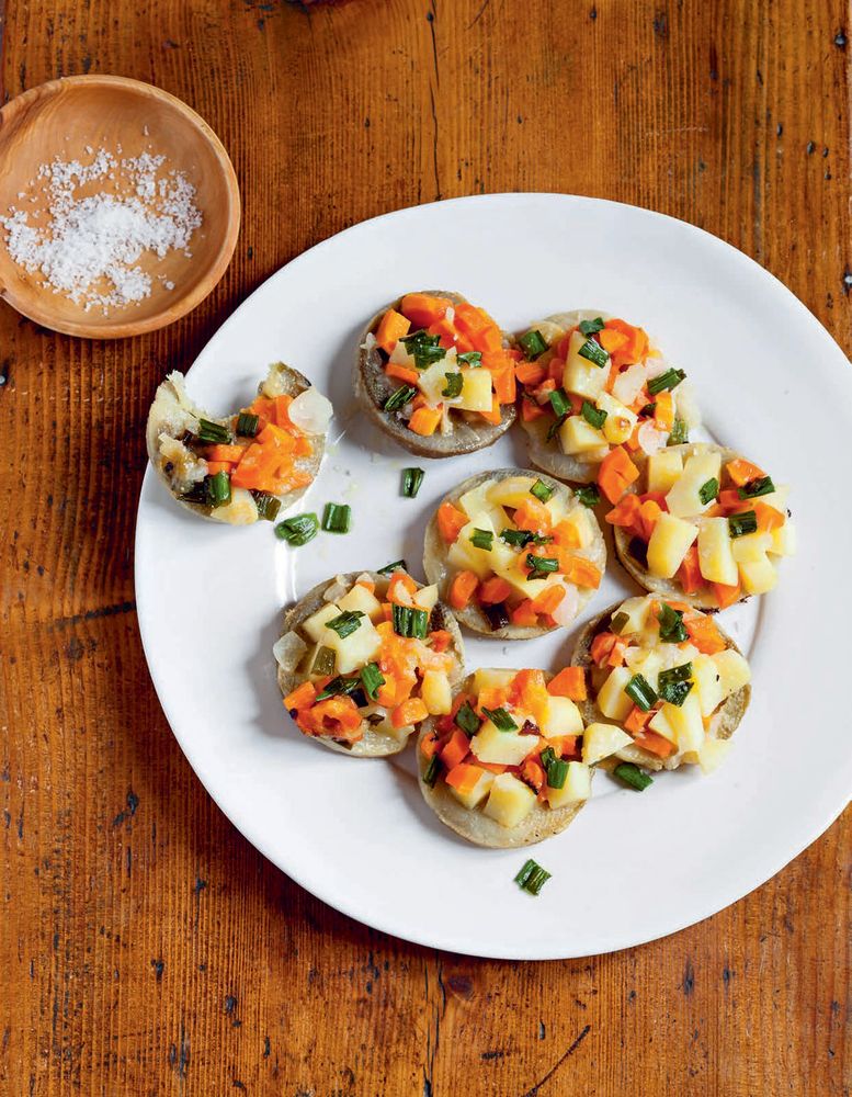 Artichoke Hearts in Olive Oil from Istanbul Cult Recipes by Pomme Larmoyer