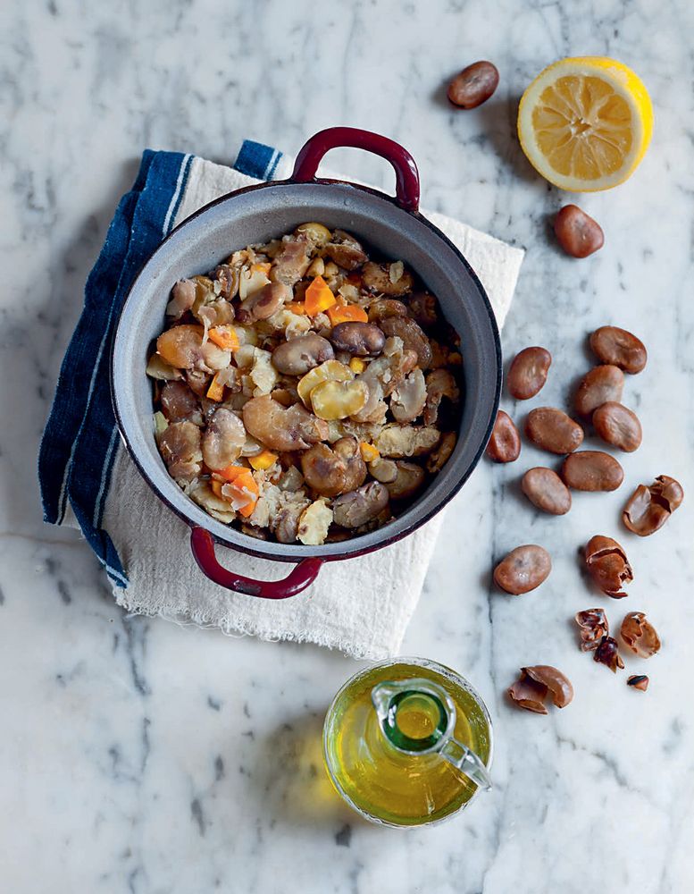 Broad Bean Purée from Istanbul Cult Recipes by Pomme Larmoyer