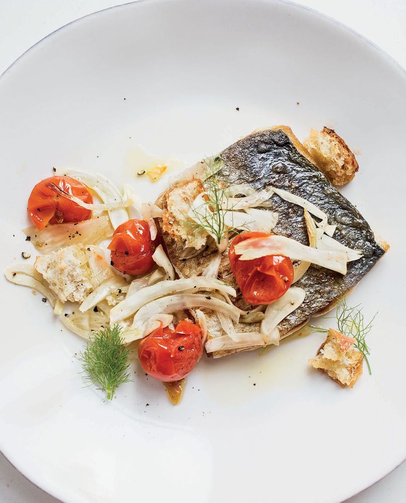 Mackerel with Lemon & Fennel from Italian Comfort Food by The Editors of Saveur