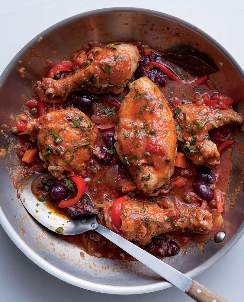 Chicken Cacciatore from Italian Comfort Food by The Editors of Saveur