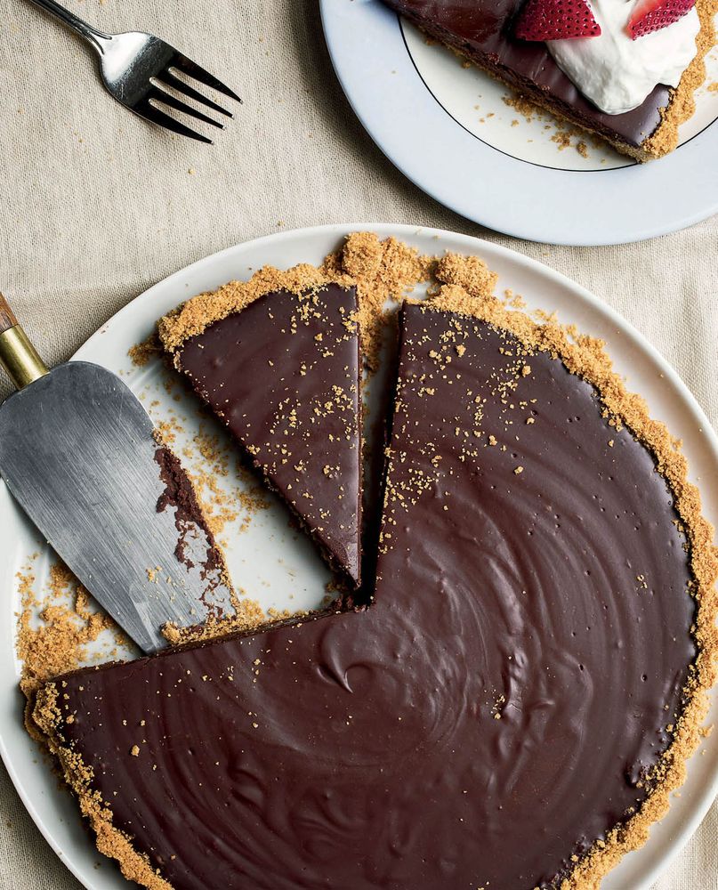Florentine Chocolate Tart from Italian Comfort Food by The Editors of Saveur