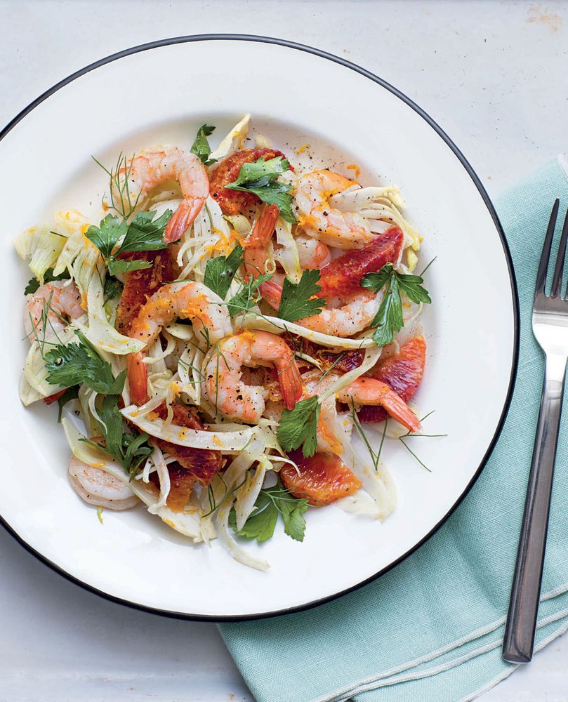 Shrimp & Fennel Salad from Italian Comfort Food by The Editors of Saveur