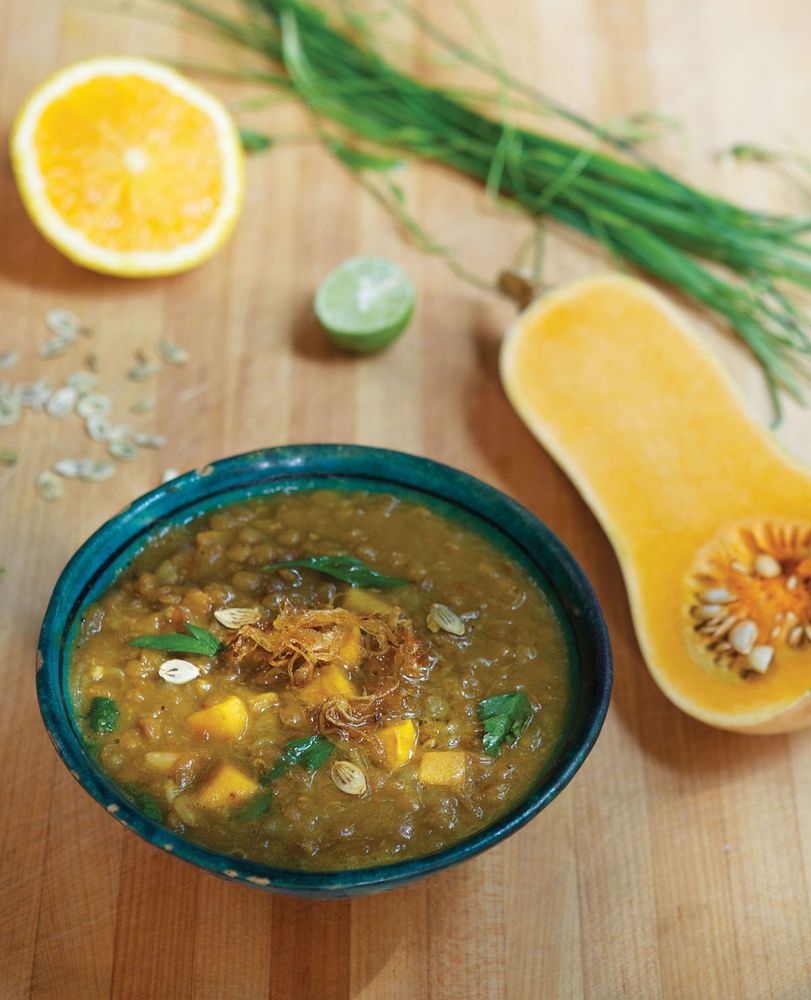 Butternut + Lentil Porridge from Joon: Persian Cooking Made Simple by Najmieh Batmanglij