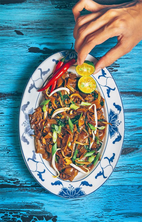 Char kuey teow from Jackfruit and Blue Ginger by Sasha Gill