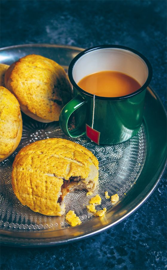 ‘Char siew’ polo buns from Jackfruit and Blue Ginger by Sasha Gill