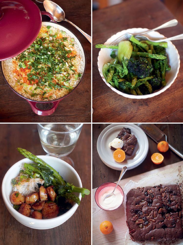 Seriously Good Fish Tagine Fennel & Lemon Salad Couscous Orange & Mint