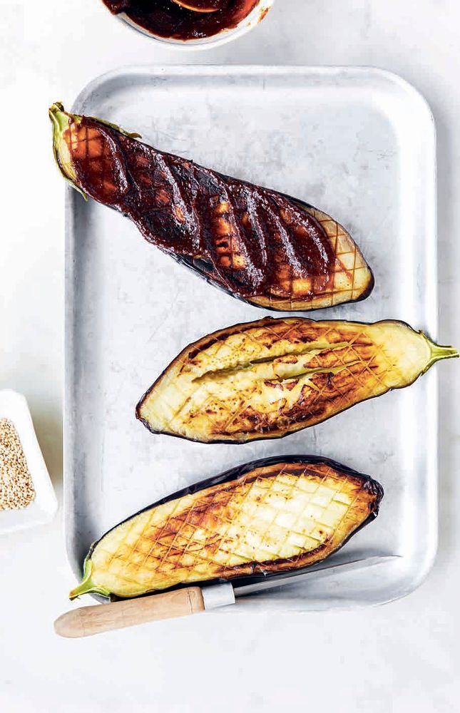 Nasu Dengaku from Japanese Food Made Easy by Aya Nishimura