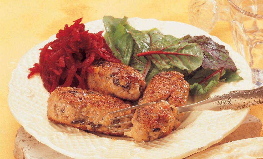 Chicken Bitki from The Complete Guide to Traditional Jewish Cooking by ...