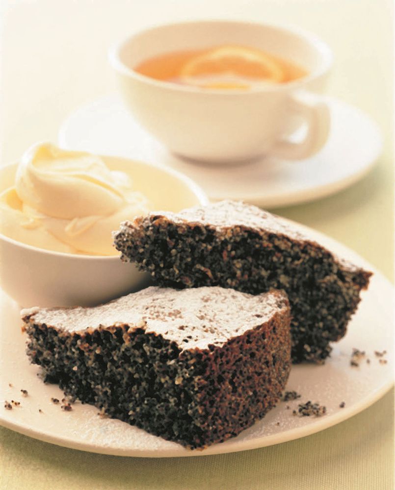 Russian Poppy Seed Cake from The Complete Guide to Traditional Jewish Cooking by Marlena Spieler