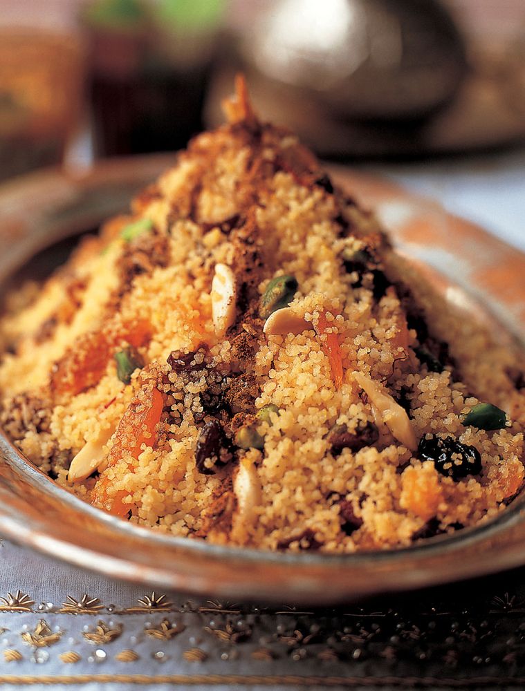 Couscous with Dried Fruit and Nuts from The Complete Guide to