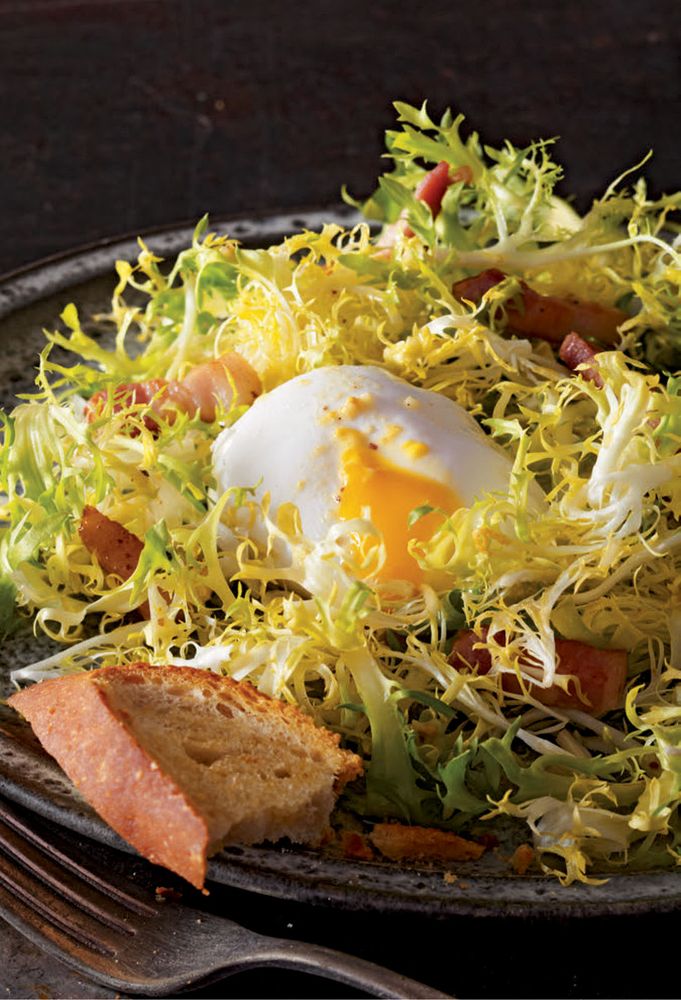 Classic Frisée Salad from One Good Dish by David Tanis