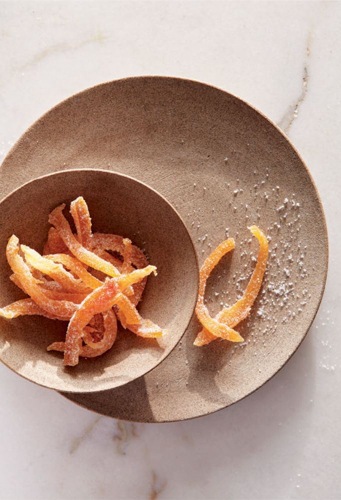 Candied Grapefruit Peel from One Good Dish by David Tanis
