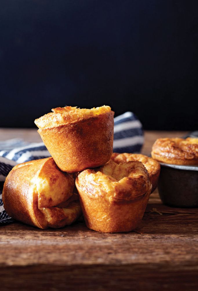 Cornmeal Popovers from One Good Dish by David Tanis