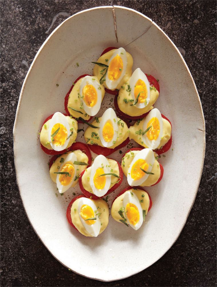 Tomato and Egg Salad from One Good Dish by David Tanis