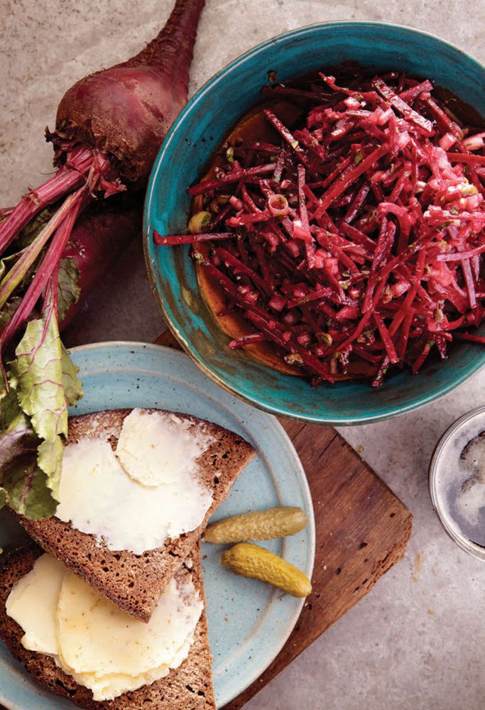 Red Beet Salad from One Good Dish by David Tanis