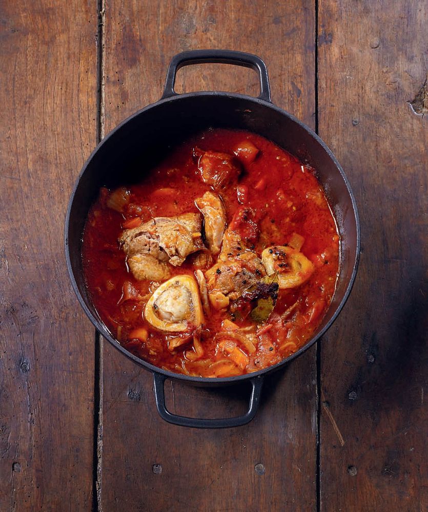 Osso buco from One Knife, One Pot, One Dish by Stéphane Reynaud