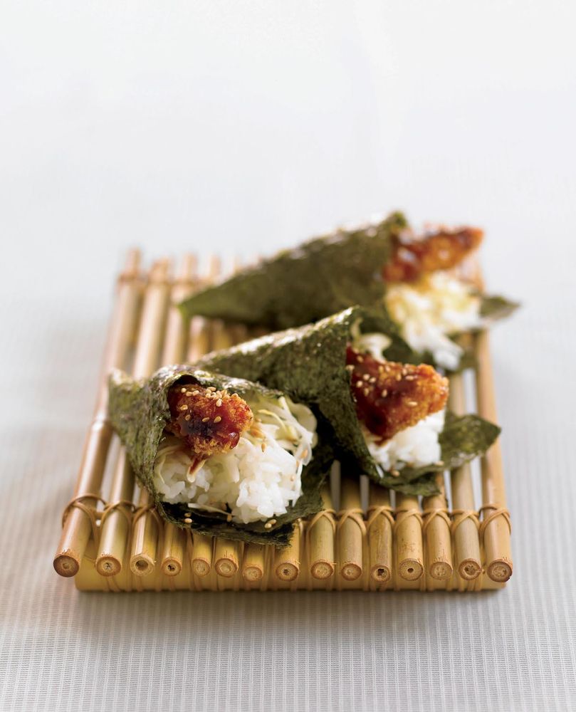 Tonkatsu Onigiri from Onigiri Fun and creative recipes for Japanese