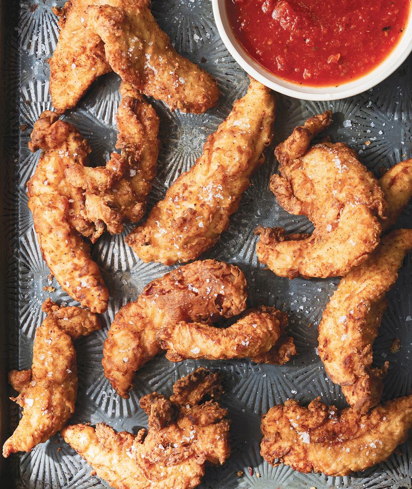 Crispy Air Fryer Chicken Tenders - Easy Recipe! - Kristine's Kitchen