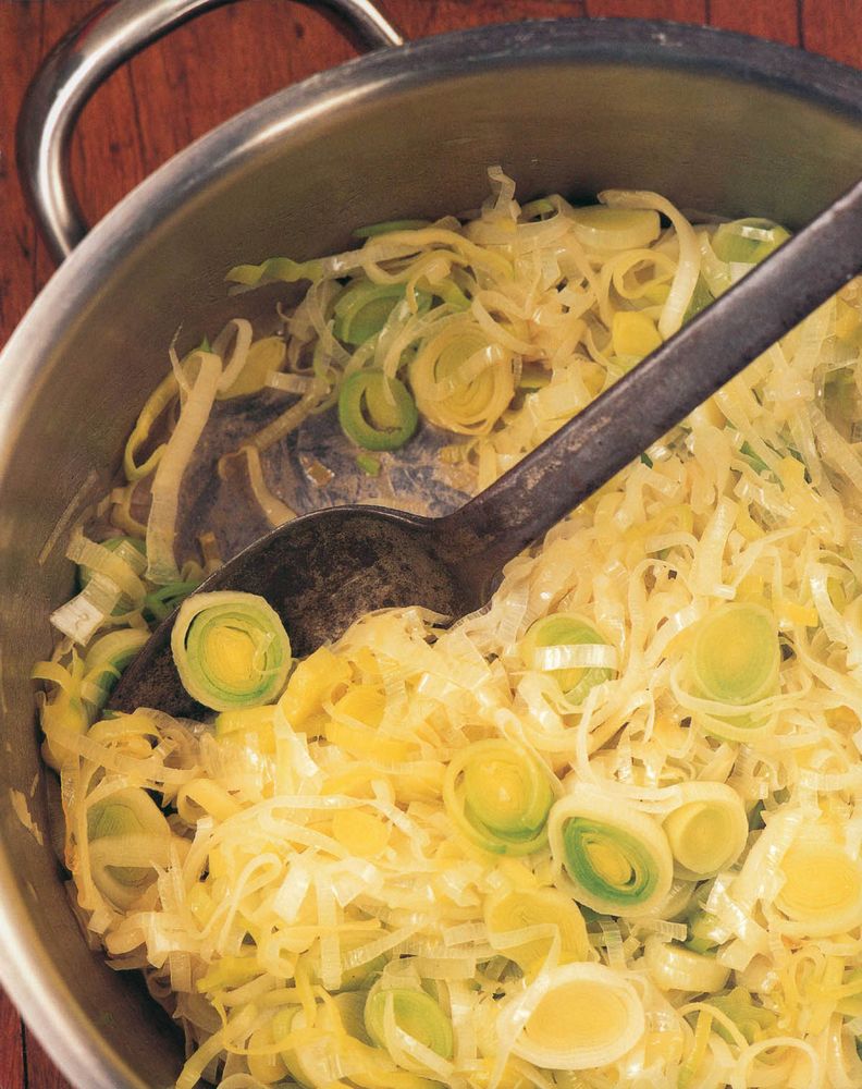 Oyster and leek chowder from Old Food by Jill Dupleix