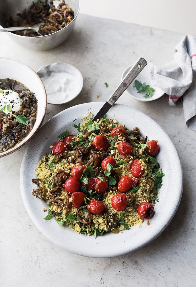 Couscous, cherry tomato and herb salad from Ottolenghi Simple by Yotam