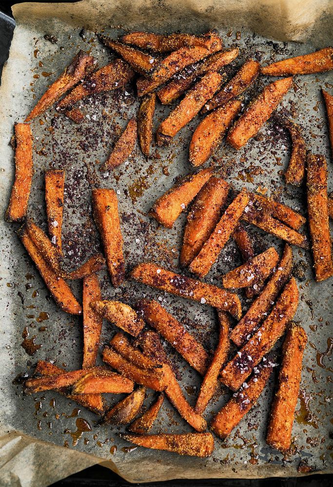 Sweet potato chips from Ottolenghi Simple by Yotam Ottolenghi