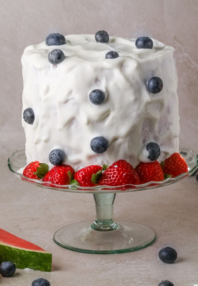 Watermelon Cake from Love the Food that Loves You Back by Illana Muhlstein
